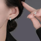 Nadine square earrings - Agnes Jewels