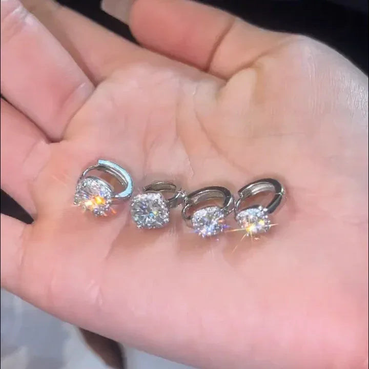 Nadine square earrings - Agnes Jewels