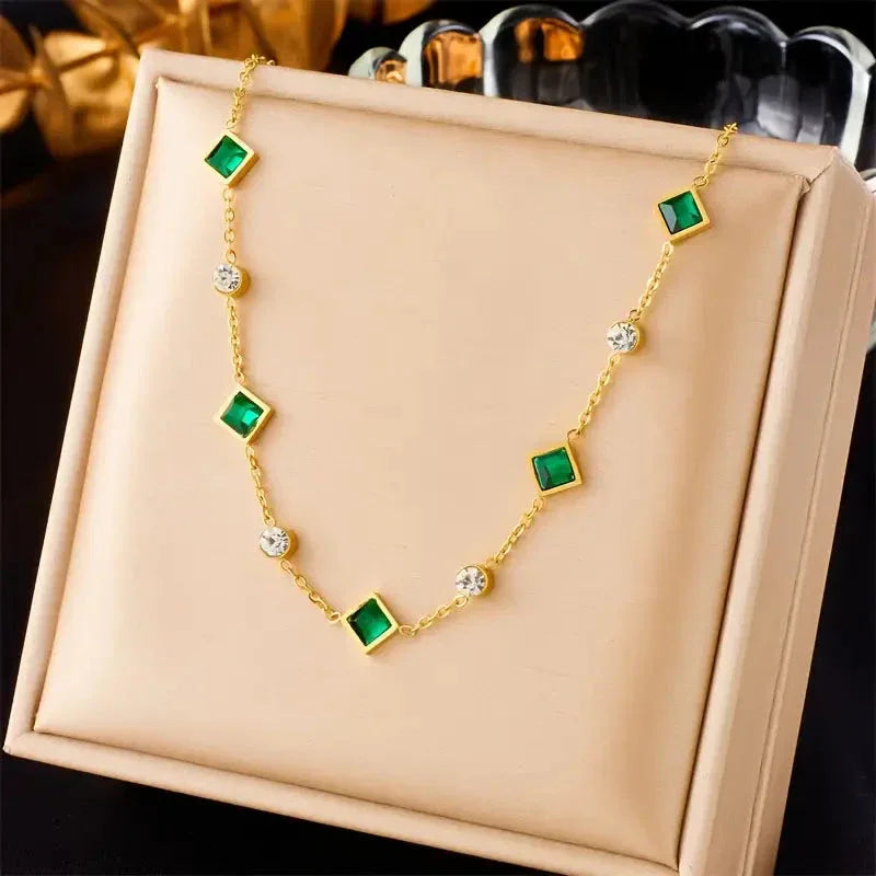 Amelisse Glenwyn Necklace | Gold - Agnes Jewels
