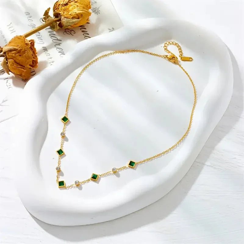 Amelisse Glenwyn Necklace | Gold - Agnes Jewels
