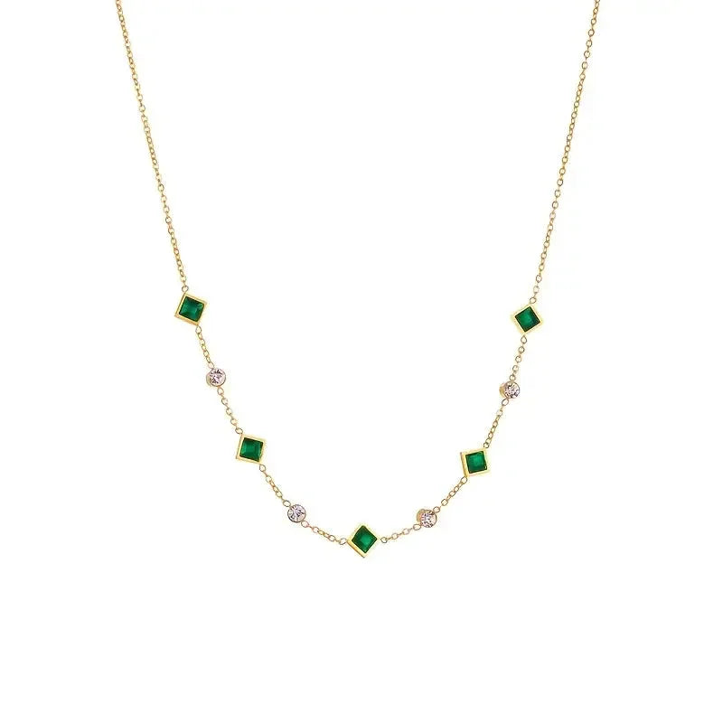 Amelisse Glenwyn Necklace | Gold - Agnes Jewels