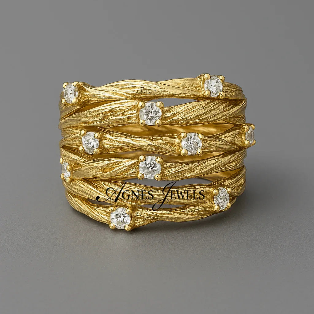 Vintage 24k Gold Ring - Agnes Jewels