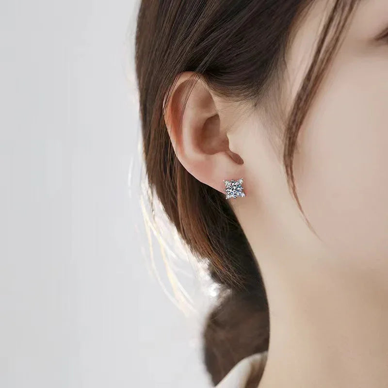 Aurelie flower earrings - Agnes Jewels