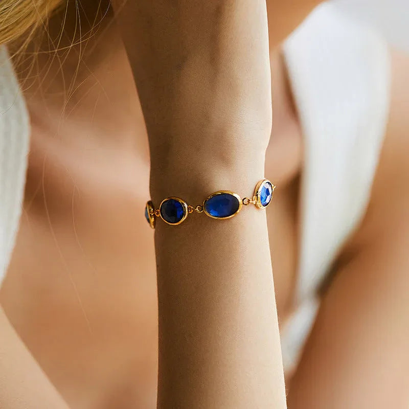 Seraphyne Glacienne Bracelet | Gold - Agnes Jewels